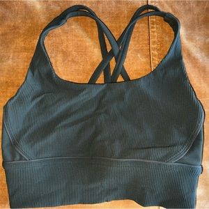 lululemon energy bra long line *ribbed
